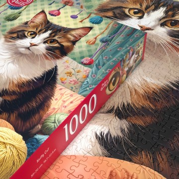 CherryPazzi - Knitty Cat - 1000 Stukjes 8