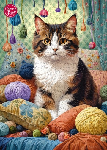 CherryPazzi - Knitty Cat - 1000 Stukjes 4