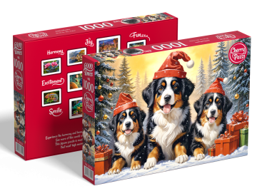 CherryPazzi - Holiday Puppies - 1000 Stukjes 3