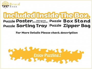 Brain Tree - Santa's Gift - 1000 Stukjes 5