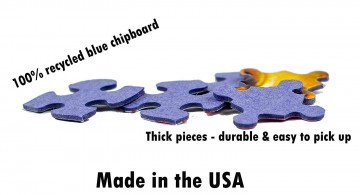 White Mountain - Puzzle Library - 1000 Stukjes 3