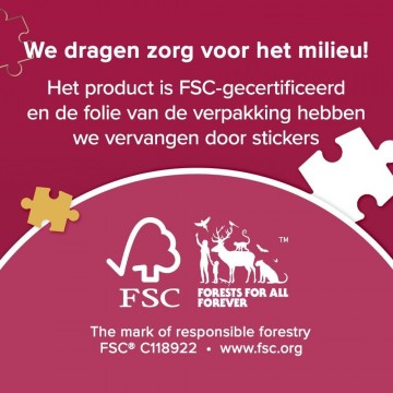 Trefl - Disney Festive Cottage - 1000 Stukjes 4