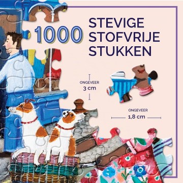 EeBoo - Village by the Sea - 1000 Stukjes 5