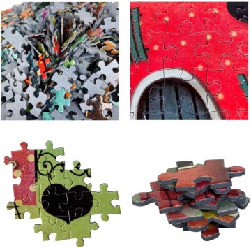 Nova Puzzle - Colorful Lion - 1000 Stukjes 3