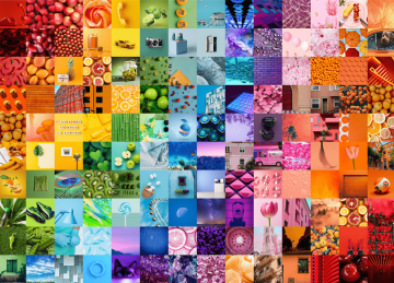 Brain Tree - Vibrant Tiles - 1000 Stukjes