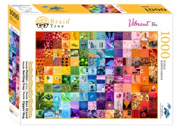 Brain Tree - Vibrant Tiles - 1000 Stukjes 2