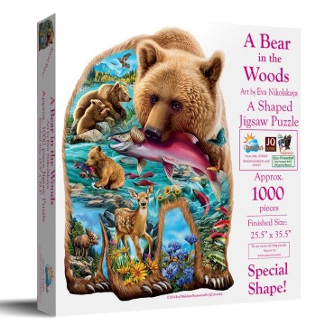 SunsOut - A Bear in the Woods - 1000 Stukjes 2
