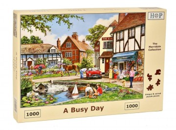 The House of Puzzles - A Busy Day - 1000 Stukjes 2