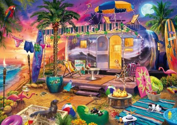 Schmidt - A Mobile Home by the Beach - 1000 Stukjes