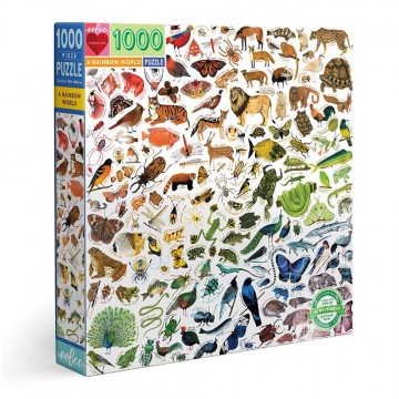 EeBoo - A Rainbow World - 1000 Stukjes 2