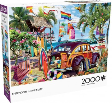 Buffalo Games - Afternoon in Paradise - 2000 Stukjes 2