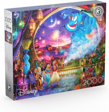 Ceaco Silver Select - Aladdin's Third Wish - 2000 Stukjes 2