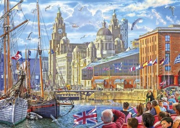 Gibsons - Albert Dock, Liverpool - 1000 Stukjes