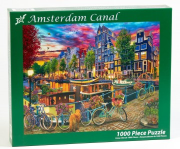 Vermont Christmas Company - Amsterdam Canal - 1000 Stukjes 2