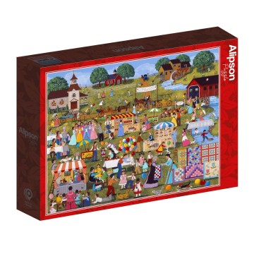 Alipson Puzzle - Annual Church Bazaar - 1000 Stukjes 2