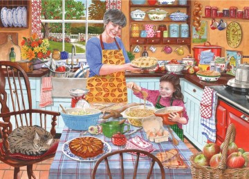 Bits and Pieces - Grandma's Kitchen Apple Crumble - 1000 Stukjes