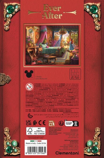 Clementoni - Ever After - Ariel - 500 Stukjes 3