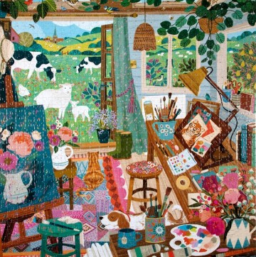 EeBoo - Artist's Cottage - 1000 Stukjes