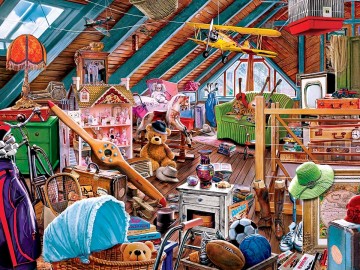 Masterpieces - Attic Secrets - 550 Stukjes