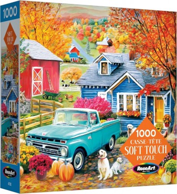 RoseArt - Autumn Hill Cottage - 1000 Stukjes 2