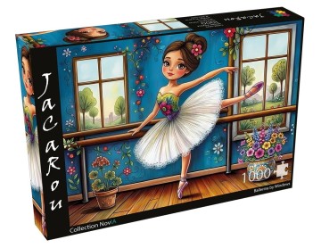JaCaRou Puzzle - Ballerina by Windows - 1000 Stukjes 2