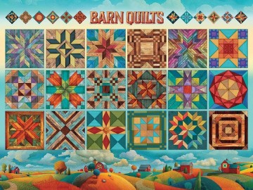 Cobble Hill - Barn Quilts - 275 XL Stukjes