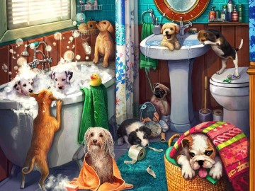 Vermont Christmas Company - Bathroom Break - 550 Stukjes