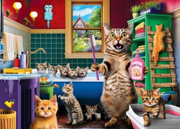 Masterpieces - Bathtime Antics - 1000 Stukjes