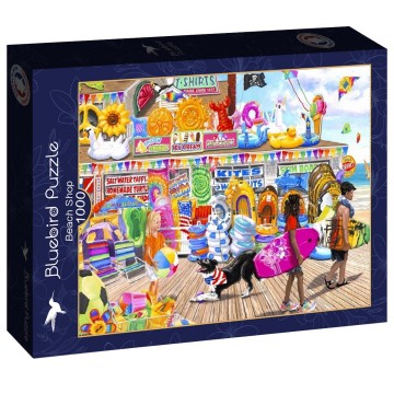Bluebird Puzzle - Beach Shop - 1000 Stukjes 2