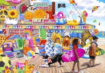 Bluebird Puzzle - Beach Shop - 1000 Stukjes