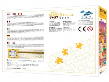 Brain Tree - Magic Mask - 1000 Stukjes 4