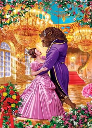 Masterpieces - Beauty and the Beast - 1000 Stukjes