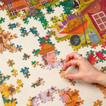 Talking Tables - Bee Puzzle - 1000 Stukjes 3