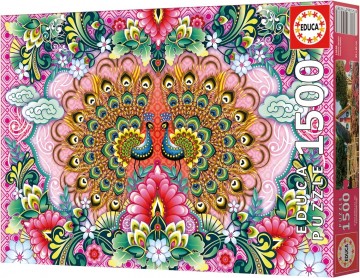 Educa - Bengal Peacocks - 1500 Stukjes 2