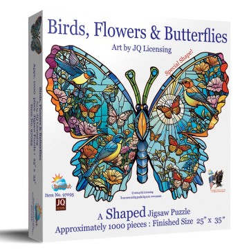 SunsOut - Birds, Flowers & Butterflies - 1000 Stukjes 2