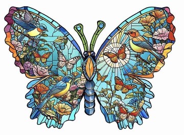 SunsOut - Birds, Flowers & Butterflies - 1000 Stukjes