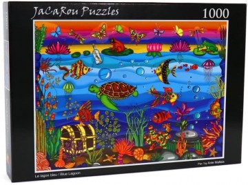 JaCaRou Puzzles - Blue Lagoon - 1000 Stukjes 2