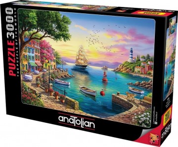 Anatolian - Blue Lighthouse - 3000 Stukjes 2
