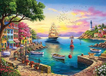 Anatolian - Blue Lighthouse - 3000 Stukjes
