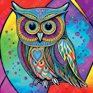 Yazz - Boho Owl - 1023 Stukjes