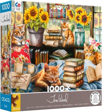 Ceaco - Book Lovers Live Here - 1000 Stukjes 2