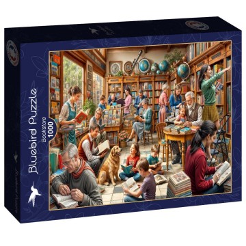 Bluebird Puzzle - Bookstore - 1000 Stukjes 2