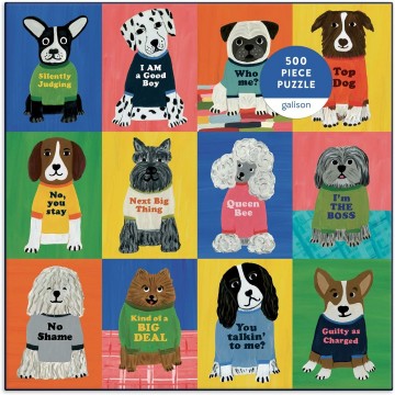 Galison - Boss Dogs - 500 Stukjes