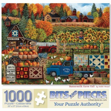 Bits and Pieces - Buttermilk Farm Fall - 1000 Stukjes 2