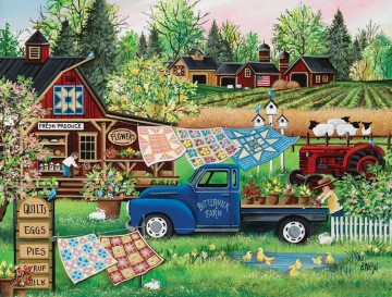 Bits and Pieces - Buttermilk Farm Spring - 1000 Stukjes