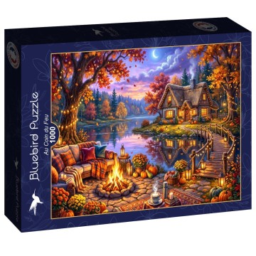Bluebird Puzzle - Au Coin du Feu - 1000 Stukjes 2