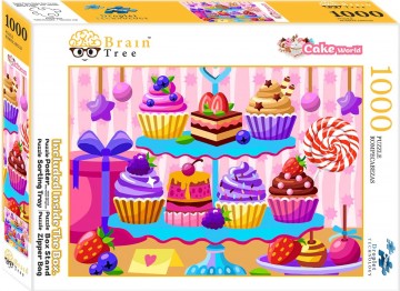 Brain Tree - Cake World - 1000 Stukjes 2