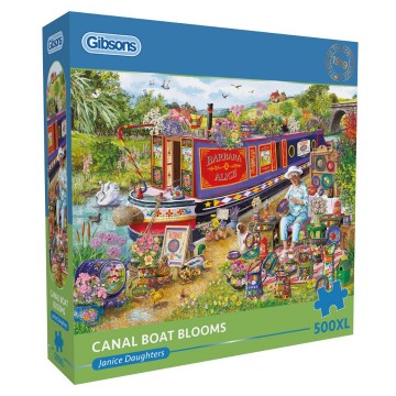 Gibsons - Canal Boat Blooms - 500 XL Stukjes 2