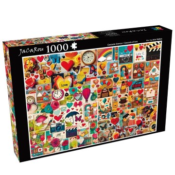 JaCaRou Puzzle - Cascade of Love - 1000 Stukjes 2