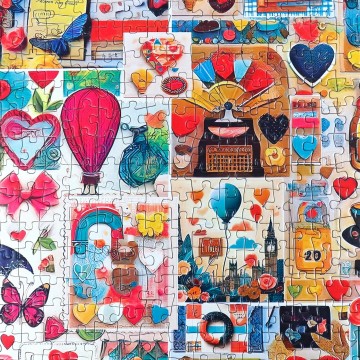 JaCaRou Puzzle - Cascade of Love - 1000 Stukjes 3